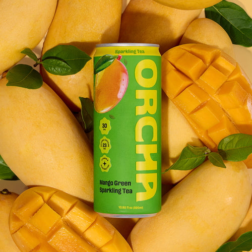 Mango Green Sparkling Tea