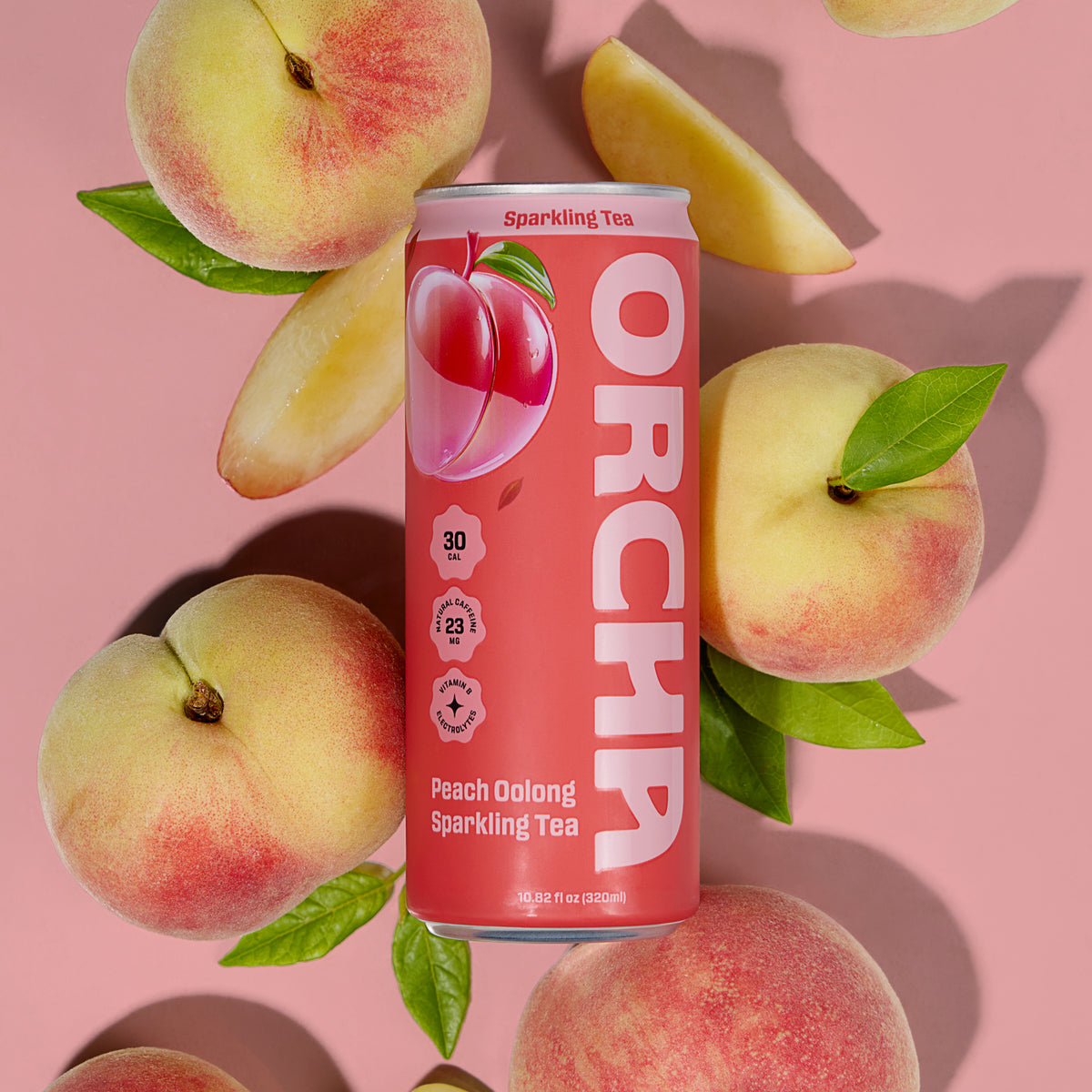 Peach Oolong Sparkling Tea